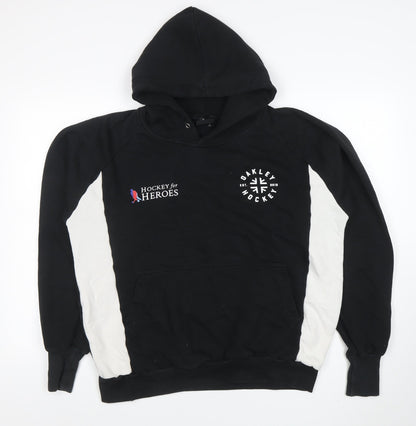 Mens UK Size S Oakley Black Pullover Hoodie