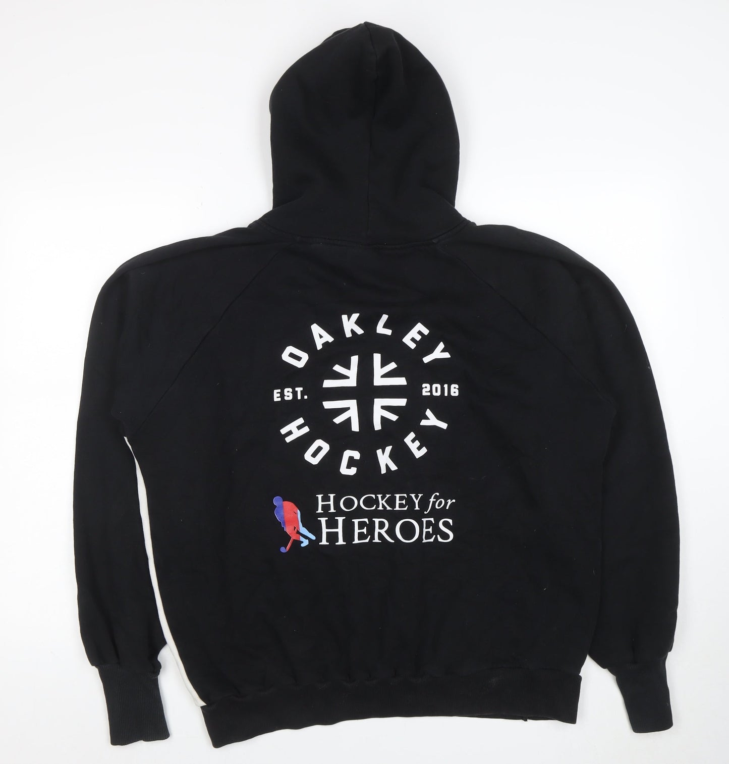 Mens UK Size S Oakley Black Pullover Hoodie