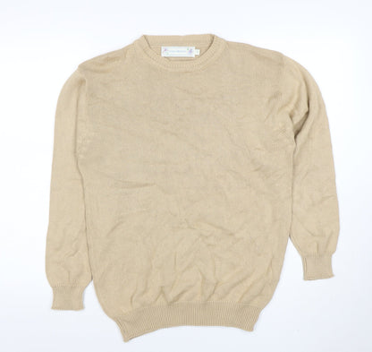 Womens UK Size S Amy Moore Beige Pullover Jumper