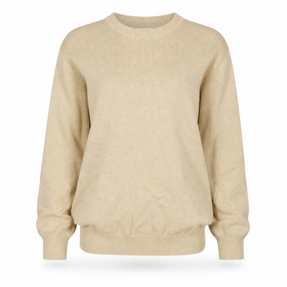 Womens UK Size S Amy Moore Beige Pullover Jumper
