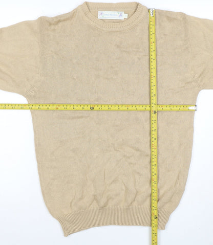Womens UK Size S Amy Moore Beige Pullover Jumper