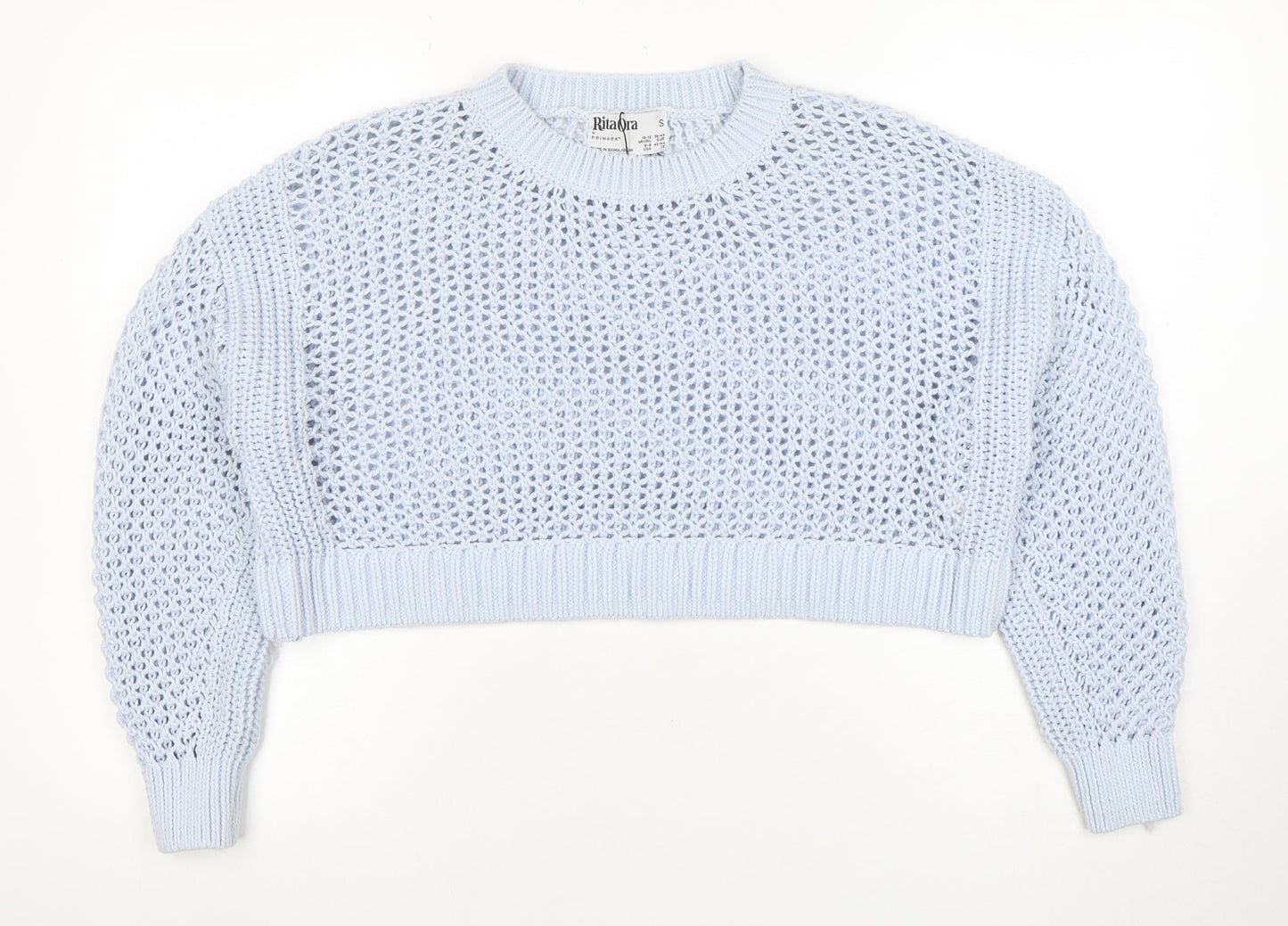 Womens UK Size S Primark Blue Pullover Jumper