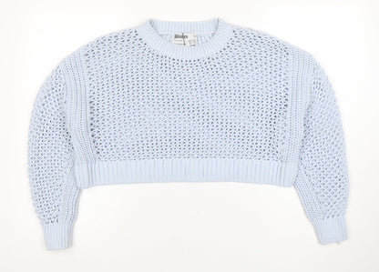 Womens UK Size S Primark Blue Pullover Jumper