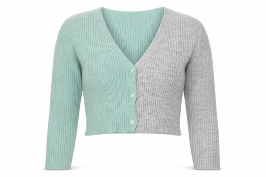 Womens UK Size M PRETTYLITTLETHING Multicoloured Cardigan Jumper