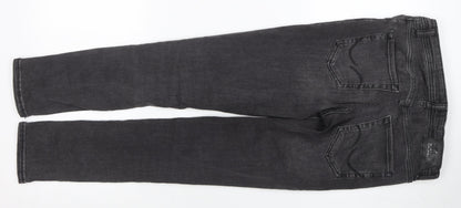 Jack & Jones Unisex Kids Black Skinny Jeans 13 Years Stretch Denim