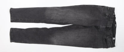 Jack & Jones Unisex Kids Black Skinny Jeans 13 Years Stretch Denim