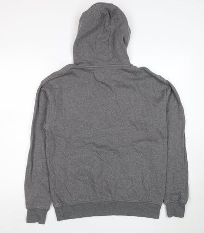 Mens UK Size S The Stronghold Grey Pullover Hoodie