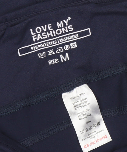 Womens UK Size M Love My Fashions Slim Fit Leggings Blue Leggings