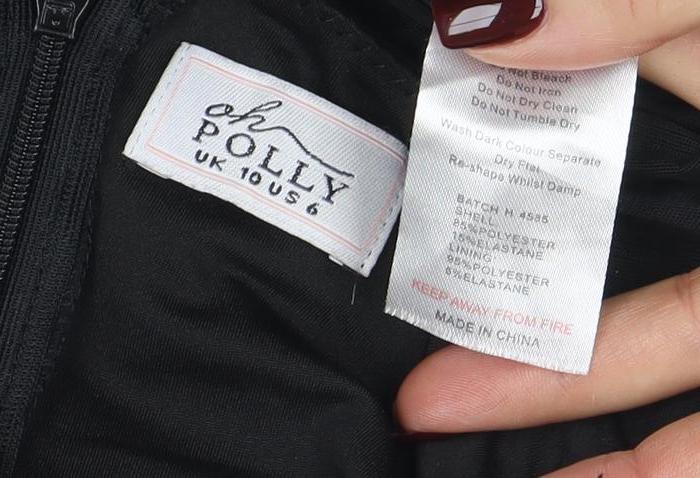 Womens UK Size 10 By Polly Bodycon Dress
