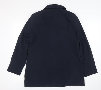 Womens UK Size 10 ISLE Blue Basic Jacket