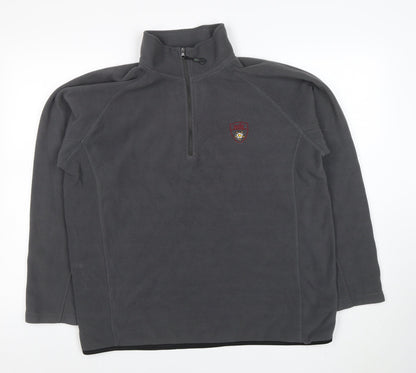Womens UK Size L MFG Grey Pullover Sweatshirt