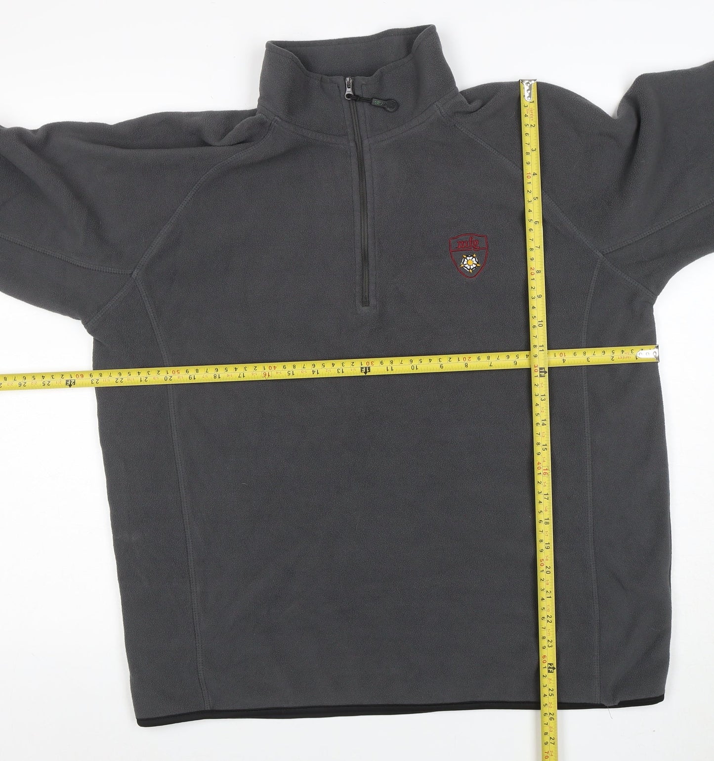 Womens UK Size L MFG Grey Pullover Sweatshirt