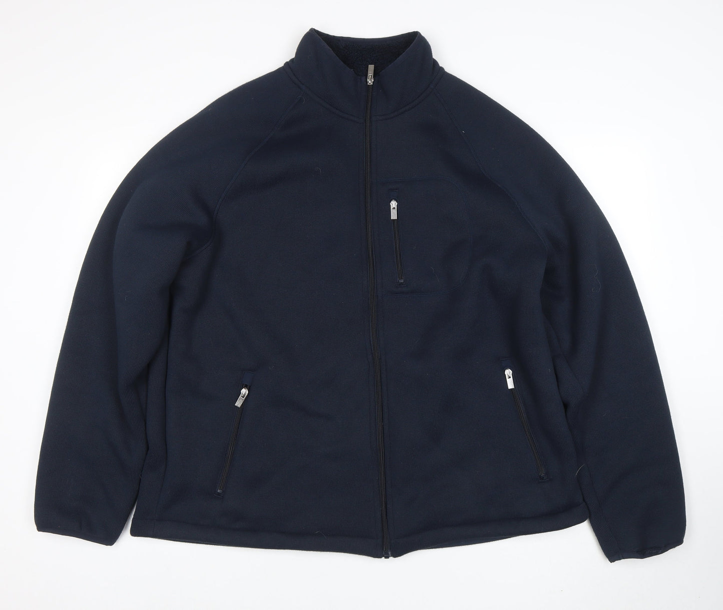 Mens UK Size 2XL Marks and Spencer Blue Basic Jacket