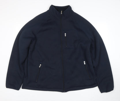 Mens UK Size 2XL Marks and Spencer Blue Basic Jacket