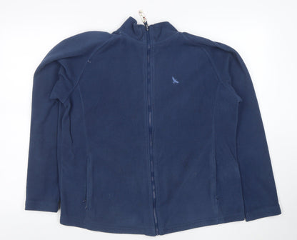 Womens UK Size 10 Hawkshead Blue Basic Jacket