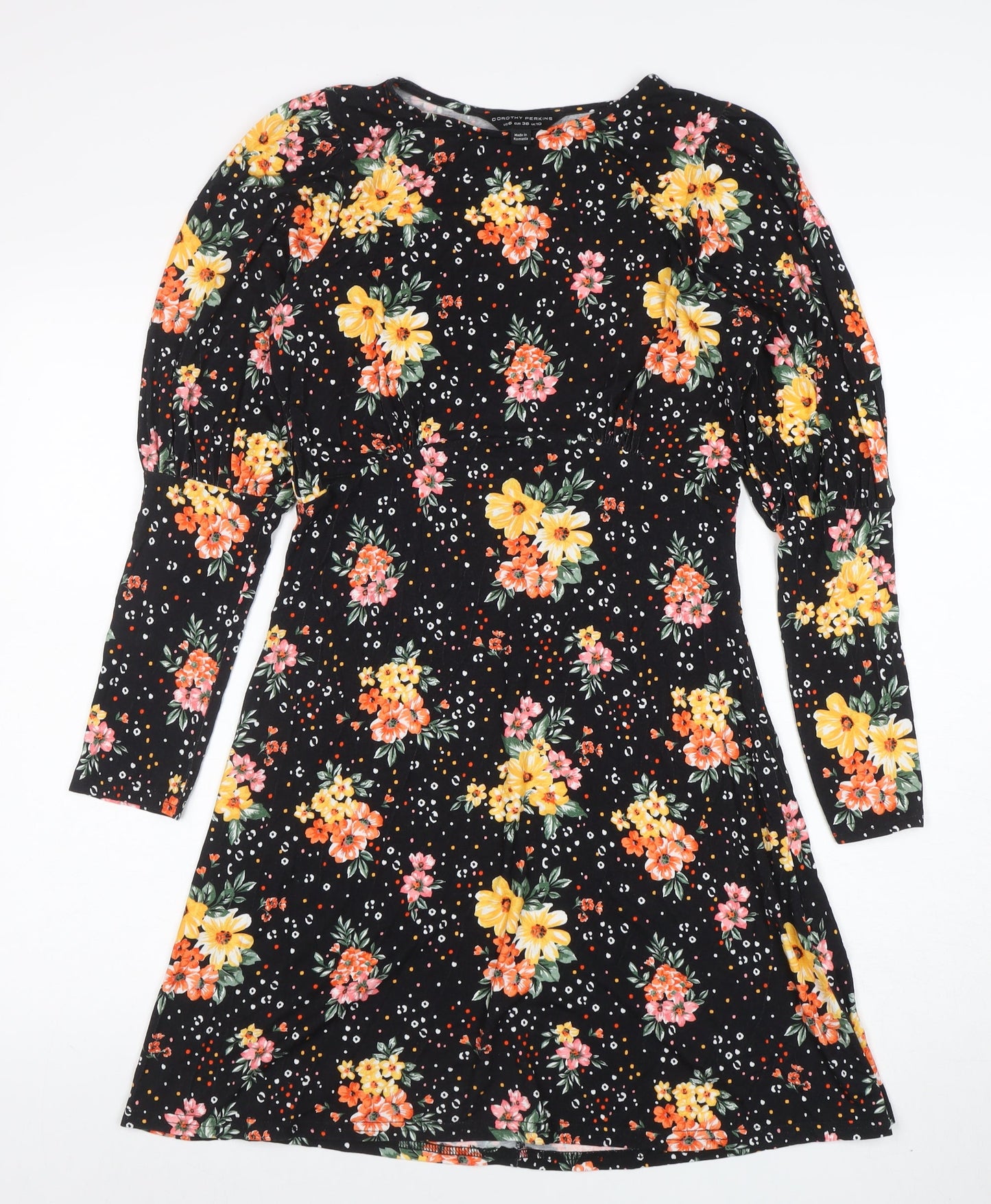 Womens UK Size 10 Dorothy Perkins A-Line Dress