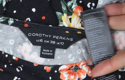 Womens UK Size 10 Dorothy Perkins A-Line Dress