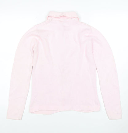 Womens UK Size S Jumper Pink Cardigan Jumper