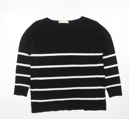 Womens UK Size L Nougat London Black Pullover Jumper