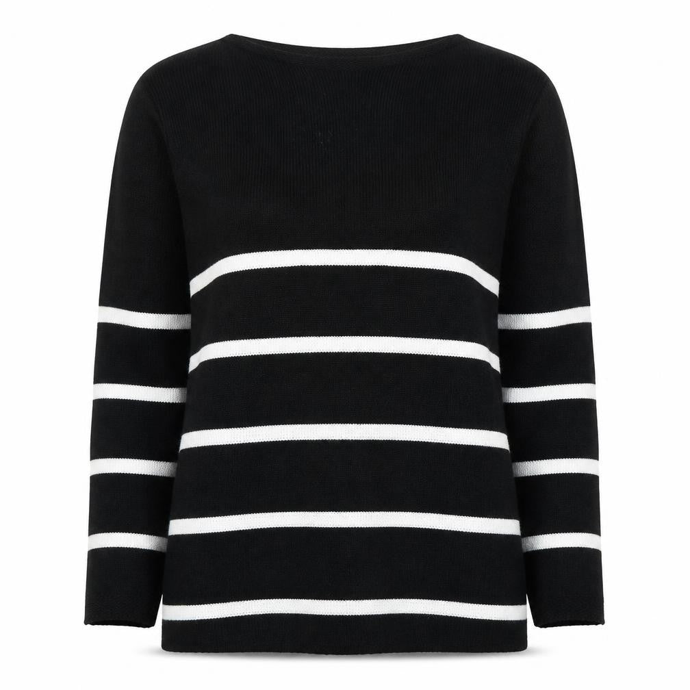 Womens UK Size L Nougat London Black Pullover Jumper