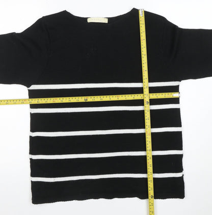 Womens UK Size L Nougat London Black Pullover Jumper
