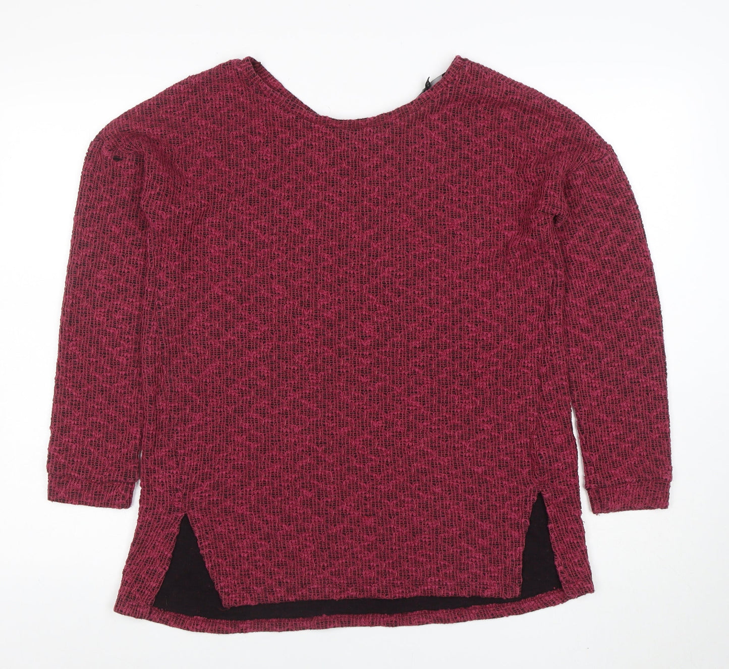 Womens UK Size 12 NEXT Red Tunic Jumper