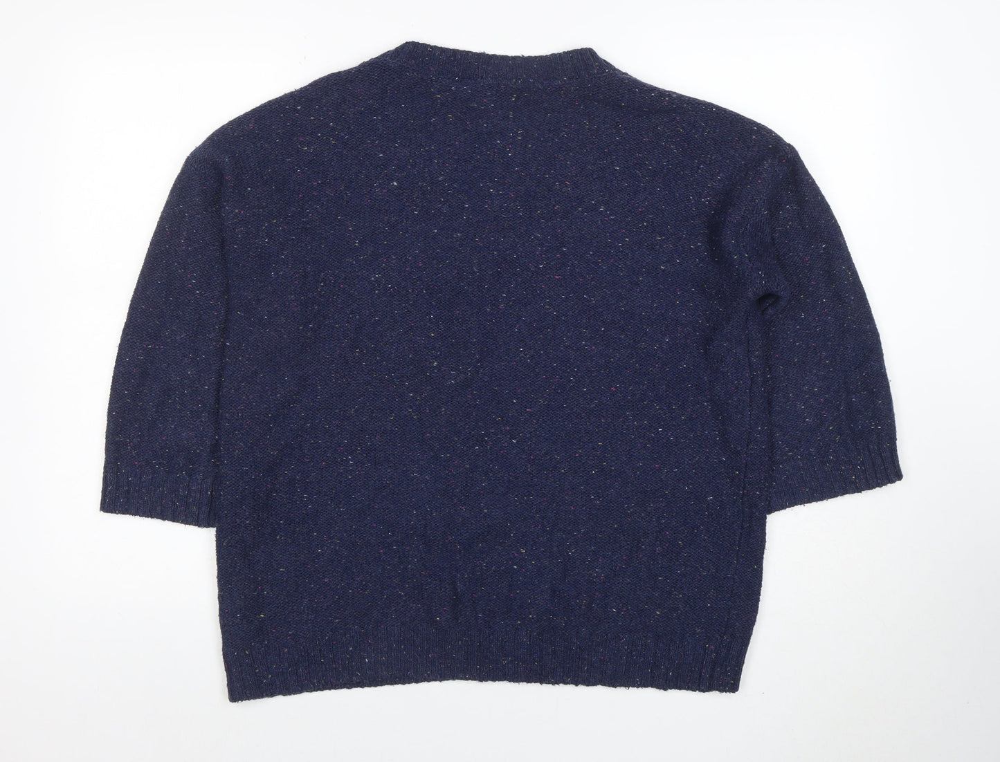 Womens UK Size 16 Fat Face Blue Pullover Jumper