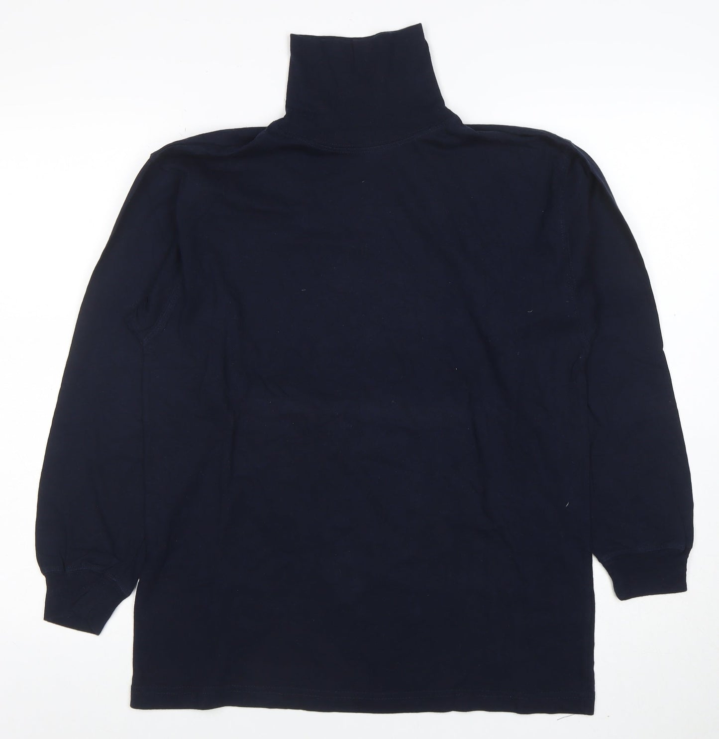 Womens UK Size S Jumpers Blue Basic T-Shirt