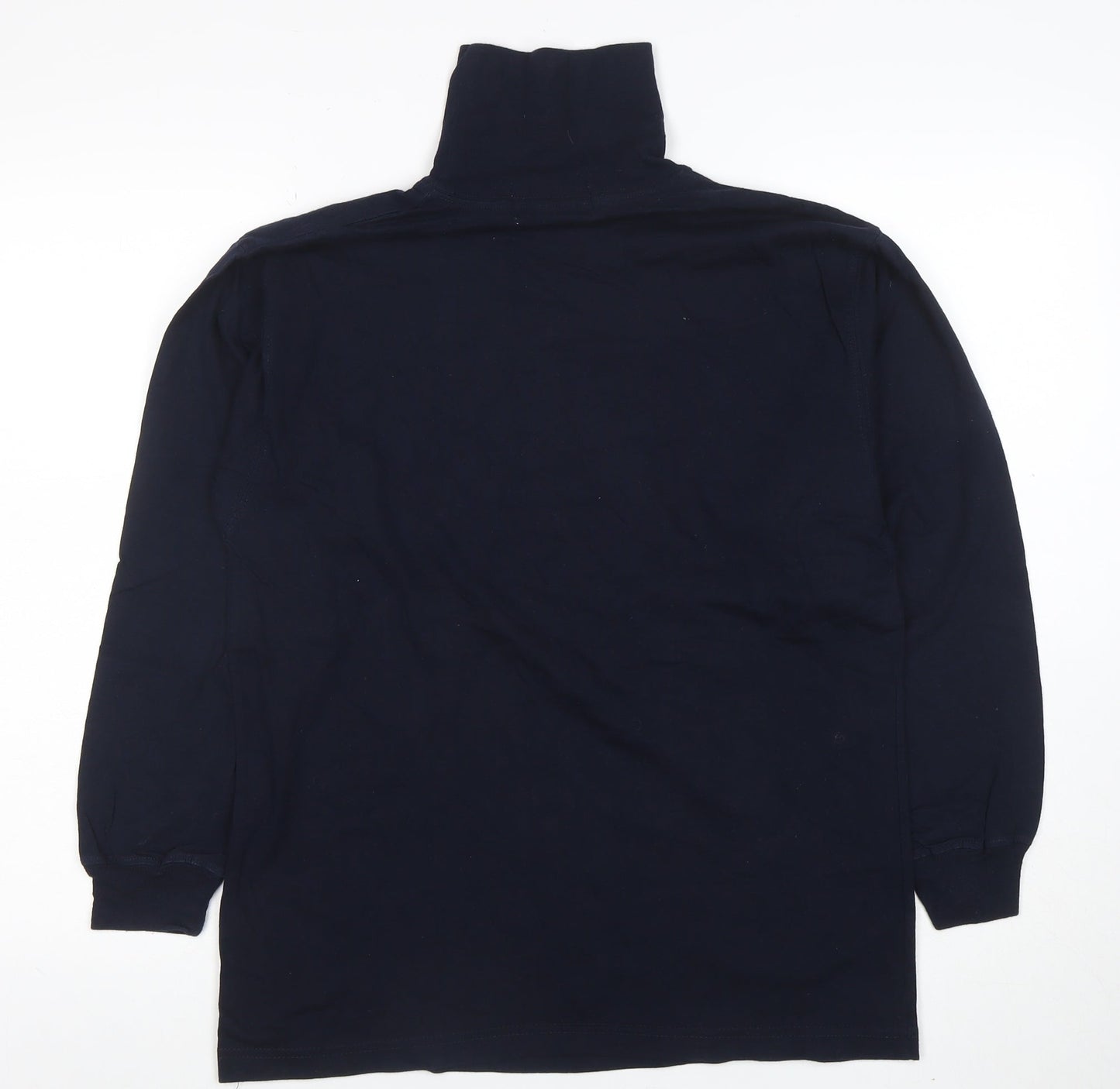Womens UK Size S Jumpers Blue Basic T-Shirt