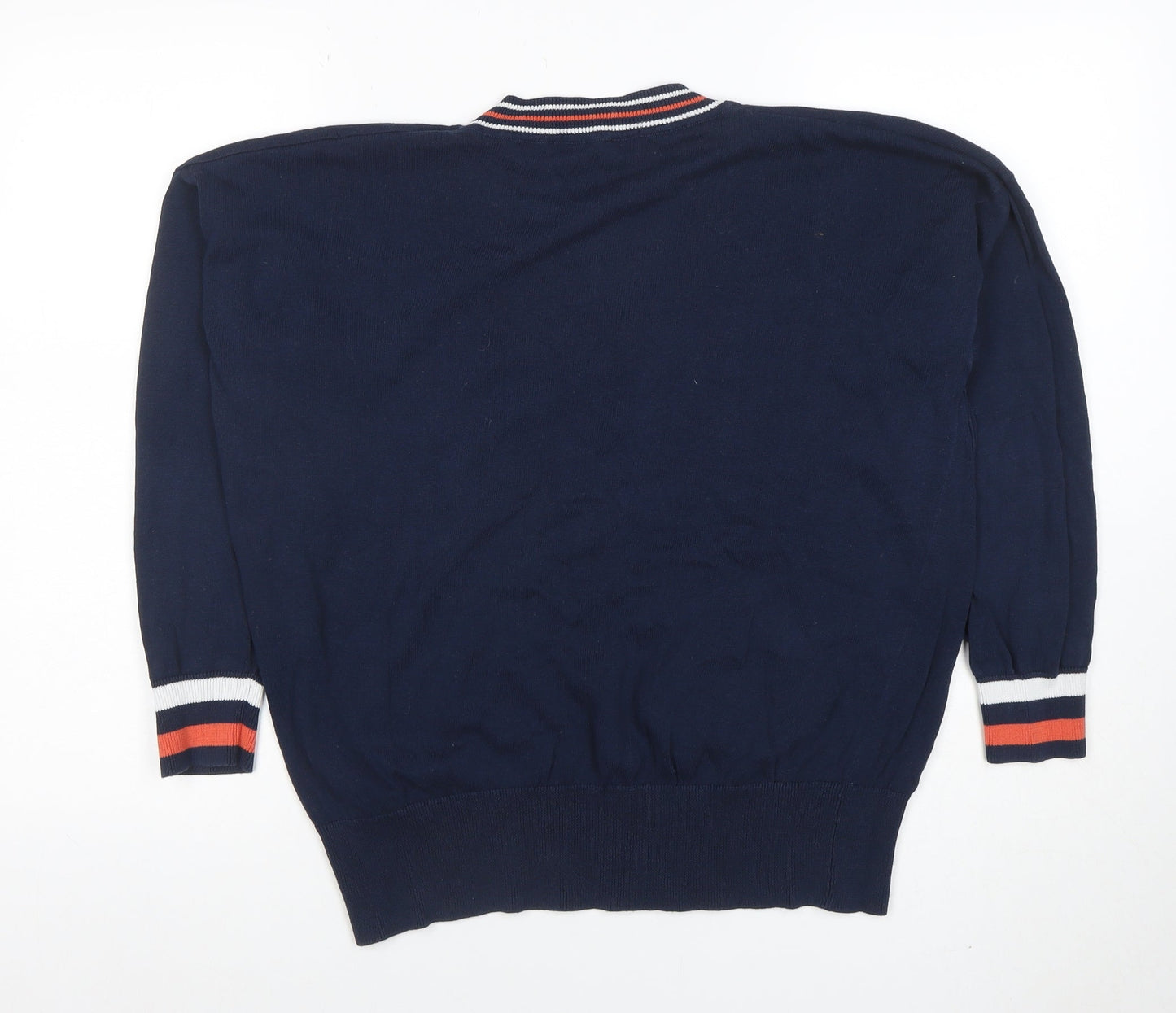Womens UK Size M Marks and Spencer Blue Pullover Jumper