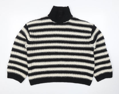 Womens UK Size L H&M Black Pullover Jumper