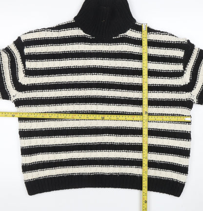Womens UK Size L H&M Black Pullover Jumper