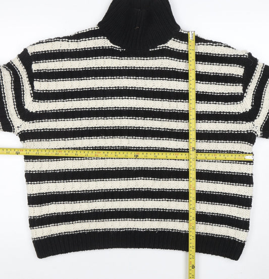 Womens UK Size L H&M Black Pullover Jumper