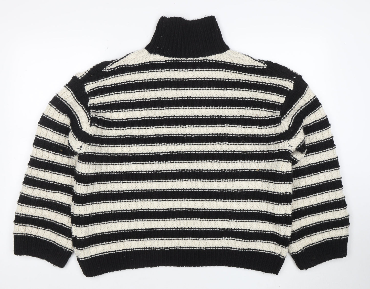 Womens UK Size L H&M Black Pullover Jumper