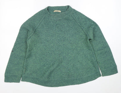 Womens UK Size S Ragdoll Los Angeles Green Pullover Jumper