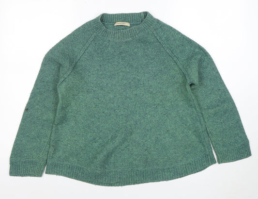 Womens UK Size S Ragdoll Los Angeles Green Pullover Jumper