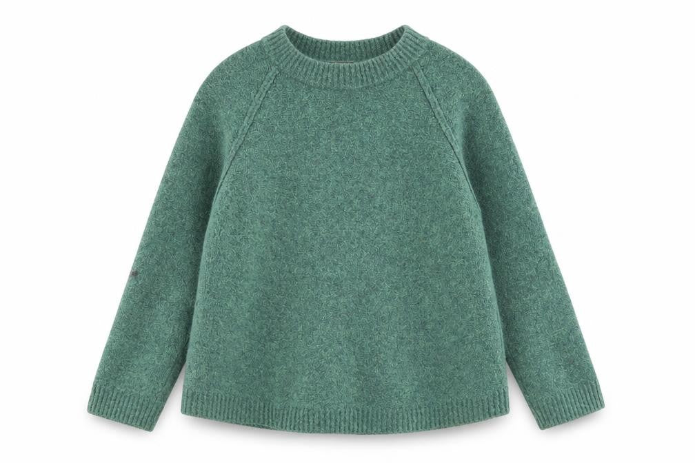 Womens UK Size S Ragdoll Los Angeles Green Pullover Jumper