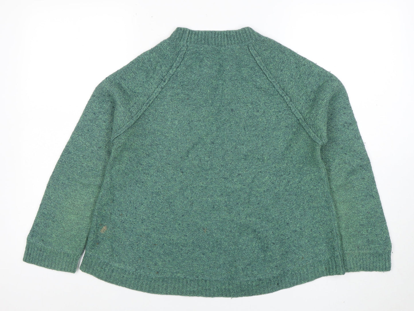 Womens UK Size S Ragdoll Los Angeles Green Pullover Jumper
