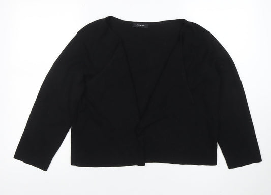Womens UK Size 10 Marks and Spencer Black Cardigan Jumper