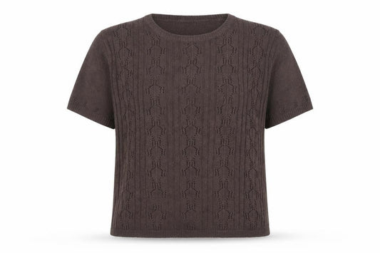 Womens UK Size M Berkertex Brown Pullover Jumper