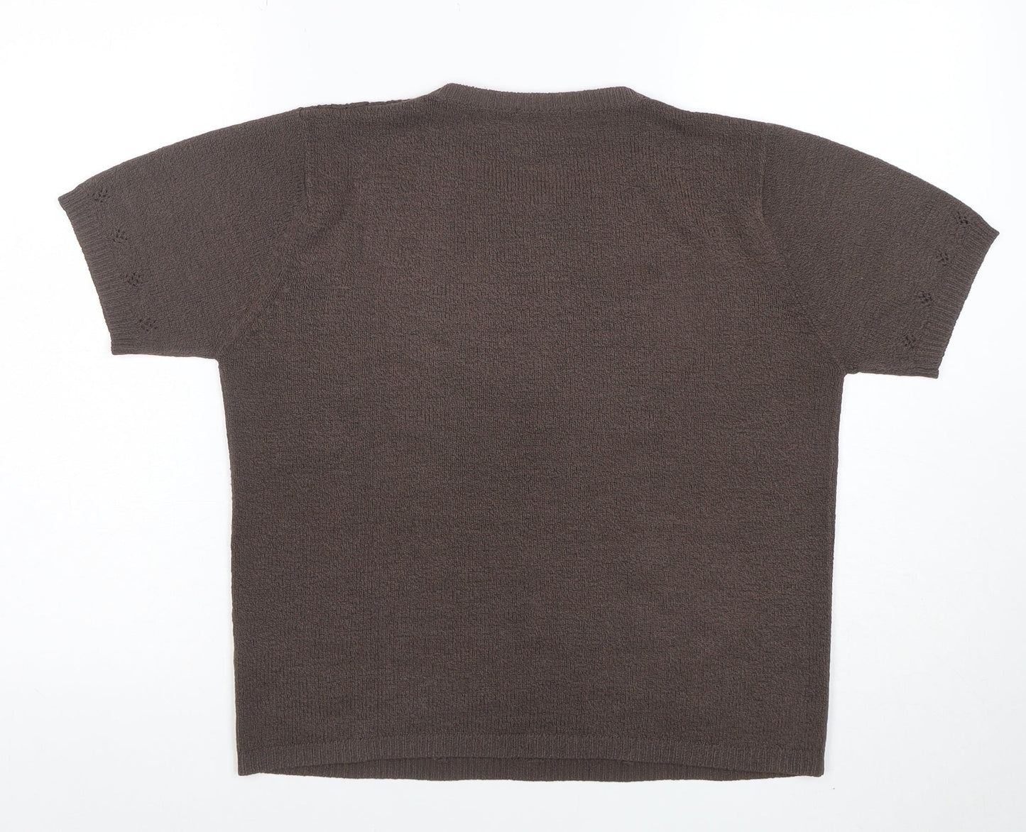 Womens UK Size M Berkertex Brown Pullover Jumper