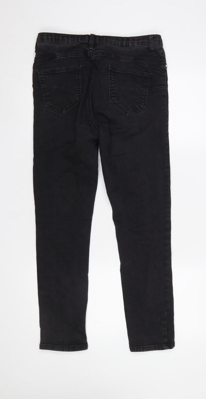 Womens UK Size 16 Gallery Slim Fit Skinny Black Jeans