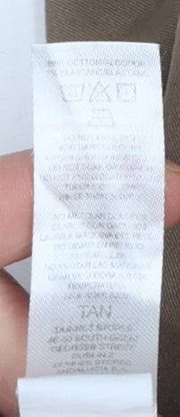 Mens UK Size 30 in Dunnes Stores Regular Fit Chino Beige Trousers