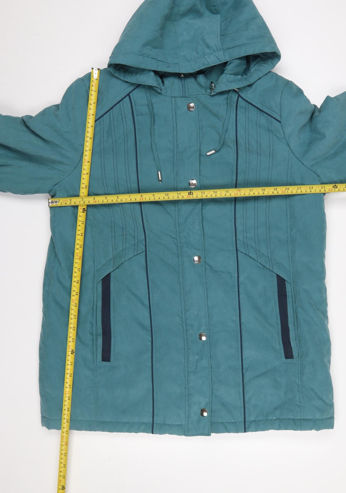 Womens UK Size XL Anna Rose Blue Parka Coat