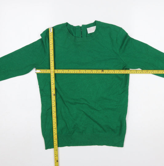 Womens UK Size S Savida Green Pullover Jumper