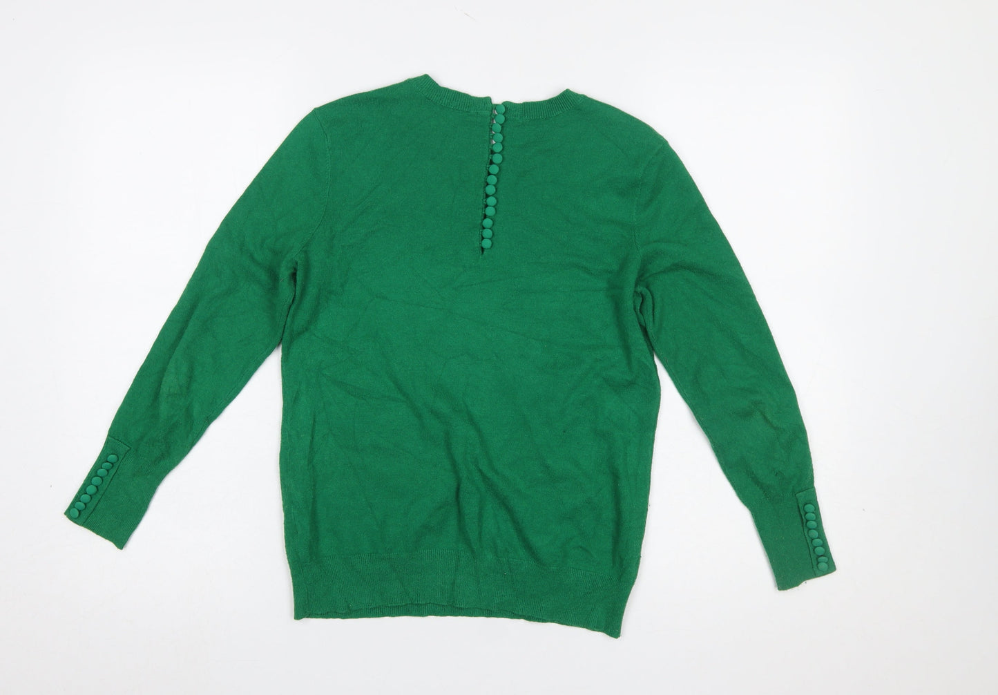 Womens UK Size S Savida Green Pullover Jumper