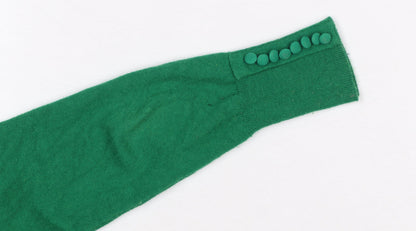 Womens UK Size S Savida Green Pullover Jumper