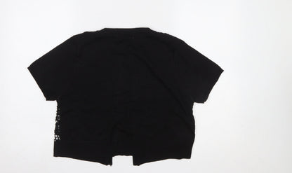 Womens UK Size L Fay Louise Black Cardigan Jumper