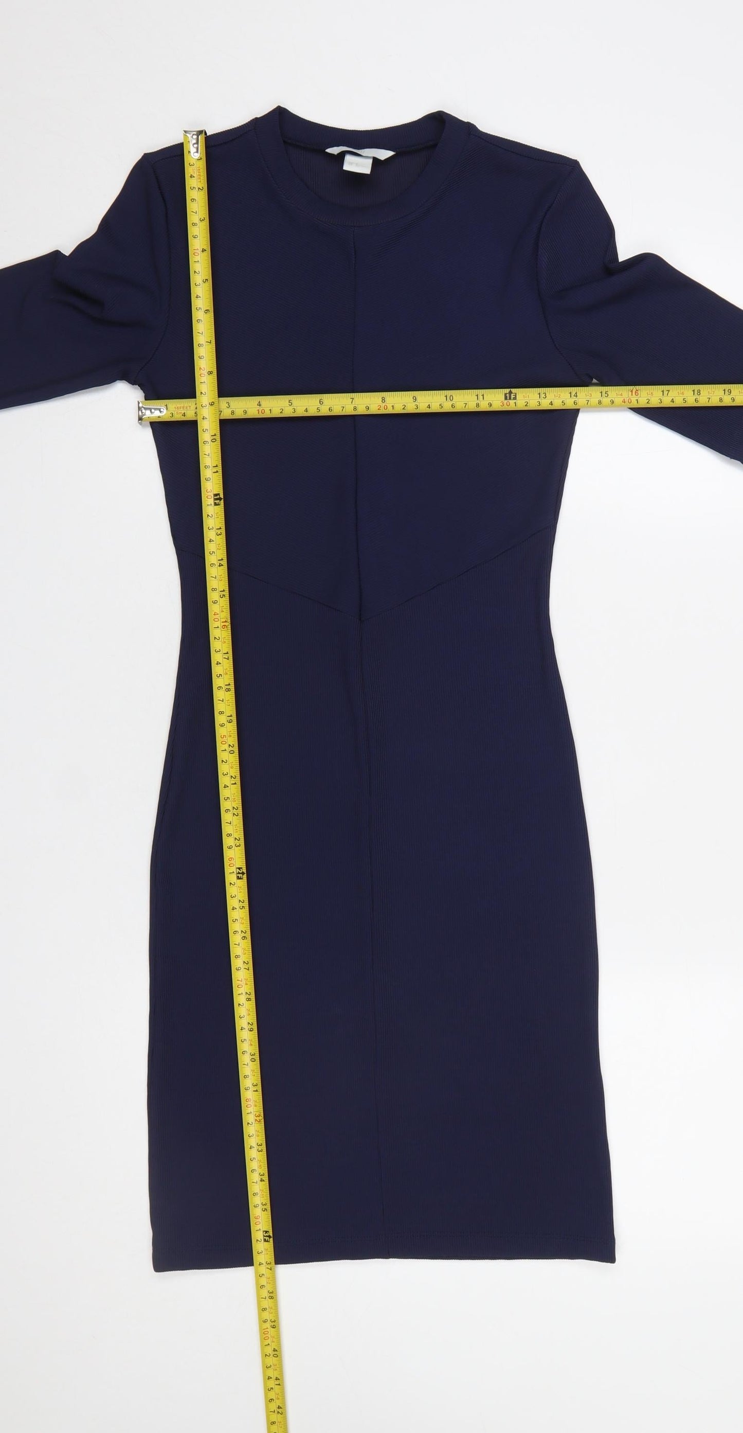 Womens UK Size 8 H&M Bodycon Dress