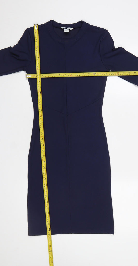 Womens UK Size 8 H&M Bodycon Dress